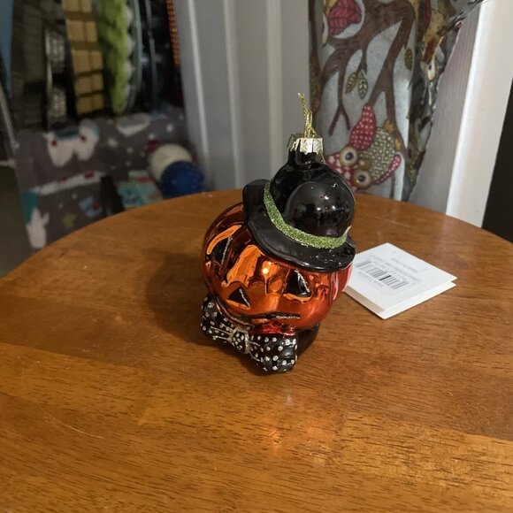 Primitives By Kathy Glass Jack O' Lantern Ornament - NWT - Picture 1 of 4